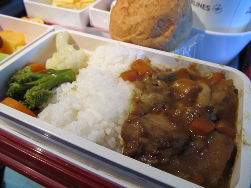 チャイナ航空機内食