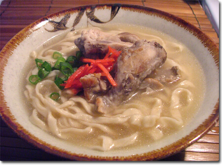 沖縄そば　スープの作り方　レシピ